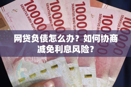济南网贷负债怎么办？如何协商减免利息风险？