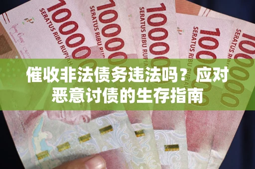 济南催收非法债务违法吗？应对恶意讨债的生存指南