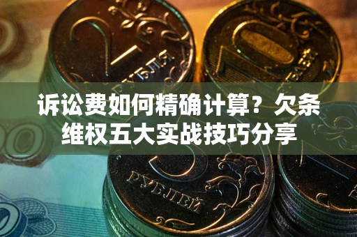 济南诉讼费如何精确计算？欠条维权五大实战技巧分享