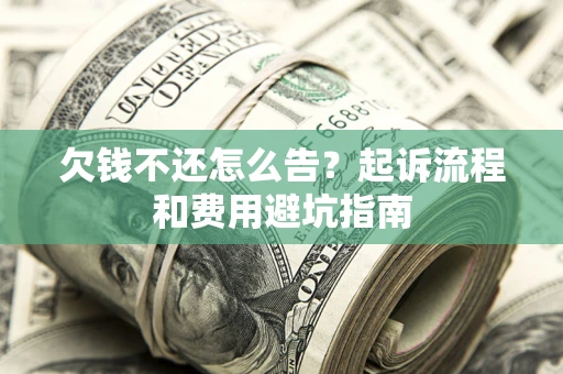 济南欠钱不还怎么告？起诉流程和费用避坑指南